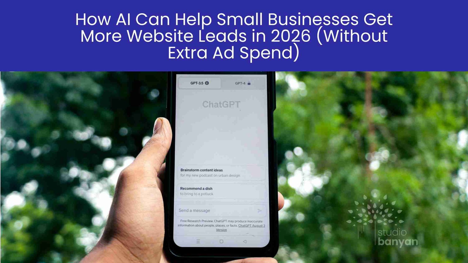 How AI Can Help Small Businesses Get More Website Leads in 2026 (Without Extra Ad Spend)